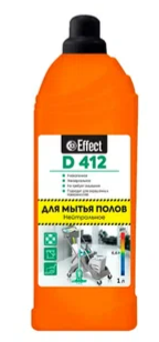 Средство моющее универсальное с дезинфицирующим эффектом Effect Delta 412 1л бутылка с дозатором