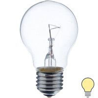 Лампа накаливания Osram шар E27 75Вт прозрачная свет тёплый белый