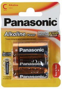 Батарейка 2шт Panasonic Alkaline Power C/LR14
