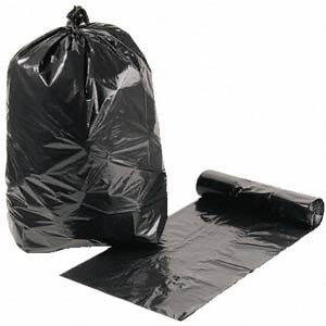 Мешки для мусора 30л 50х60 ПНД 6,5мкм черный PACLAN 20шт/рул STANDART