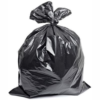 Мешки для мусора 30л 50х60 см. ПНД 7,5мкм черный Кашалот 30шт/рул