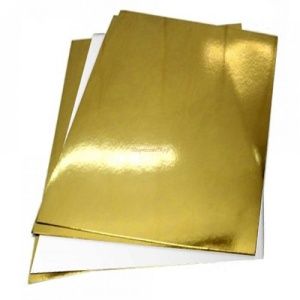 Подложка усиленная золото/жемчуг 300х400мм толщина 3,2мм