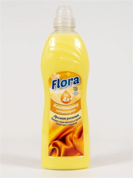 Кондиционер-концентрат для белья FLOSSY 1л (1л = 4л) аромат роскоши 12шт/упак Флора