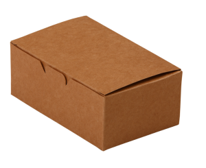 Упаковка OSQ FFB L Pure Kraft Fast Food Box для куриных крылышек, наггетс и фри 150х91х70мм 25шт/рук 350шт/уп