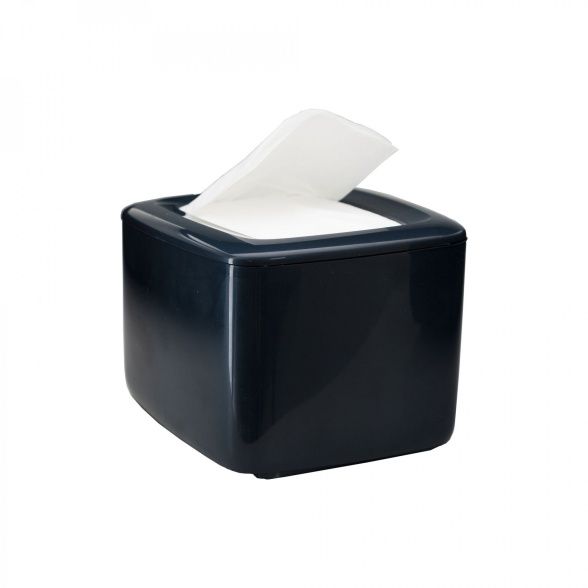 Диспенсер для бумажных сложенных салфеток с верхней подачей Focus черный 12шт/кор