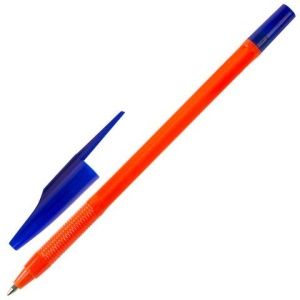 Ручка шариковая масляная STAFF "Basic OBP-679", СИНЯЯ