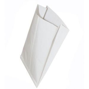 Пакет бумажный V-дно 170х70х250мм влагопрочный белый 2000шт/кор