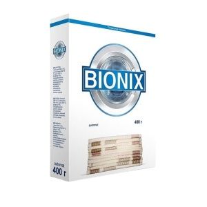 Стиральный порошок 400гр BIONIX автомат универсал картонная пачка