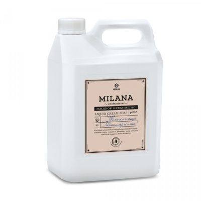 Жидкое крем-мыло Milana 5л Perfume Professional канистра 4шт/кор Грасс