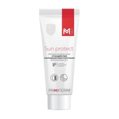 Крем для рук/лица M SOLO Sun protect защитный SPF30 100 мл