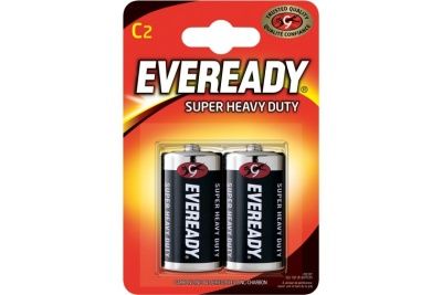 Батарейка EVREADY Heavy Duty R14/C 2шт