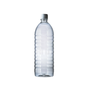 Бутылка ПЭТ 1л.прозрачная с крышк