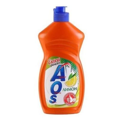 Средство для мытья посуды AOS лимон 450мл 20шт/кор