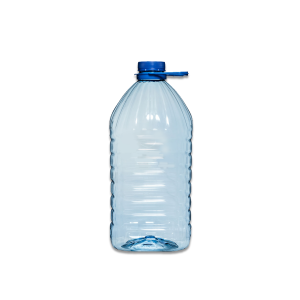 Бутылка ПЭТ 5л с крышкой горло 38мм прозрачная 24шт/упак