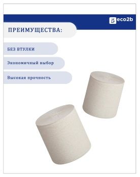 Туалетная бумага 1-сл в бытовых рулонах 53м(+-2) Набережные Челны серый 48рул/кор