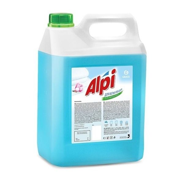 Грасс Ср-во д/стирки Alpi White gel гель-концентр 5л 