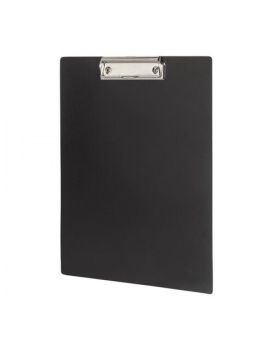 Доска-планшет А4 STAFF с прижимом 315х235мм пластик 1мм черная