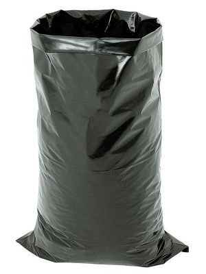 Мешки для мусора 60л 60х65 ПНД черный Партийная марка 20шт/рул