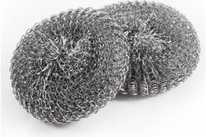 Губка металлическая СЕТКА Аквамаг 30гр плетеная