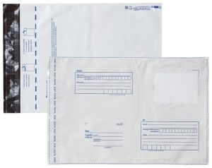 Конверт-пакеты полиэтилен Braunberg С4 (229х324мм) до 160 листов, отрывная лента, Куда-Кому, 50 шт.