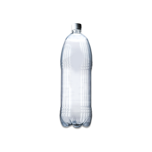 Бутылка ПЭТ 2л прозрачная с крышкой