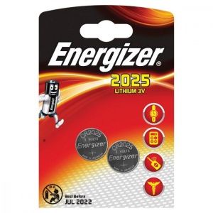 Батарейки 2шт Energizer Miniatures CR 2025 FSB 