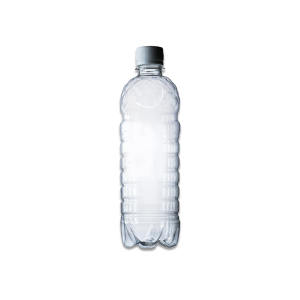 Бутылка ПЭТ 0,5л.с крыш прозрачная 100шт в уп-ке
