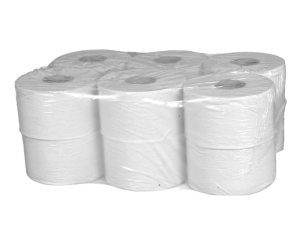 Туалетная бумага 2-слойная 190м КОМФОРТ MIDI белый
