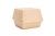 Упаковка OSQ бургер M Pure Kraft 100/114х100/115 h=60 50шт/рук 150шт/упак