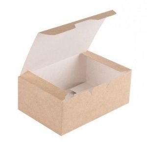 Упаковка OSQ FFB S PK Fast Food Box для куриных крылышек, наггетс и фри 150х91х70мм 25шт/рук 300шт/уп