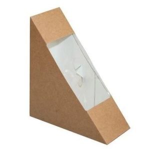 Упаковка для сендвича OSQ Single decker 40мм 50шт/рук 600шт/уп
