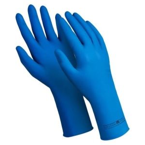 Перчатки хозяйственные PRACTI EXTRA DRY синий L Paclan 1пара